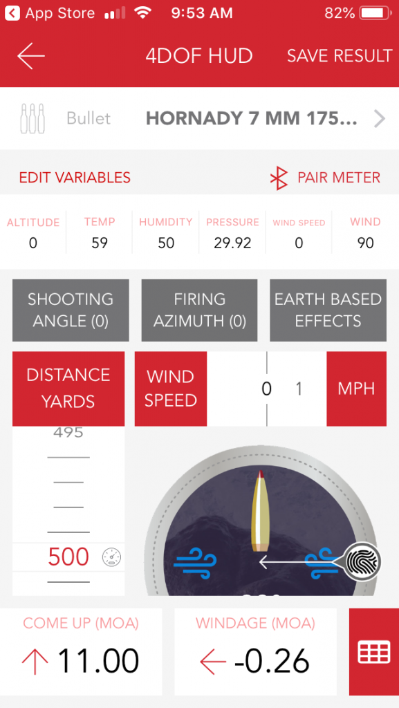 Hornady Ballistics App. | i-ballistics.com